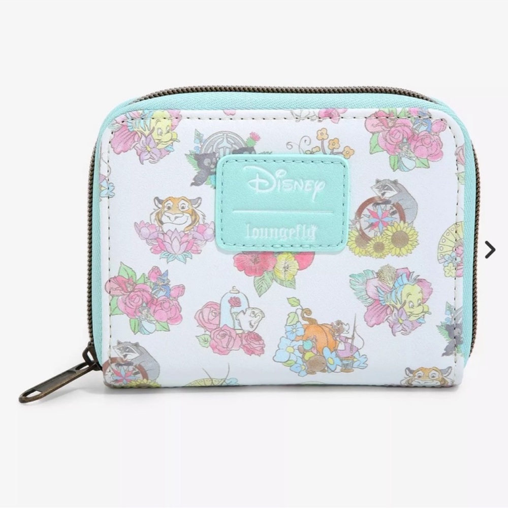 Loungefly Disney Sidekicks Mini Zip Wallet
